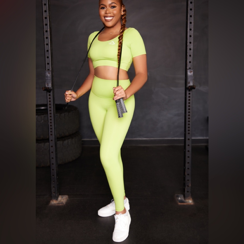 2PC CROP LEGGING SET